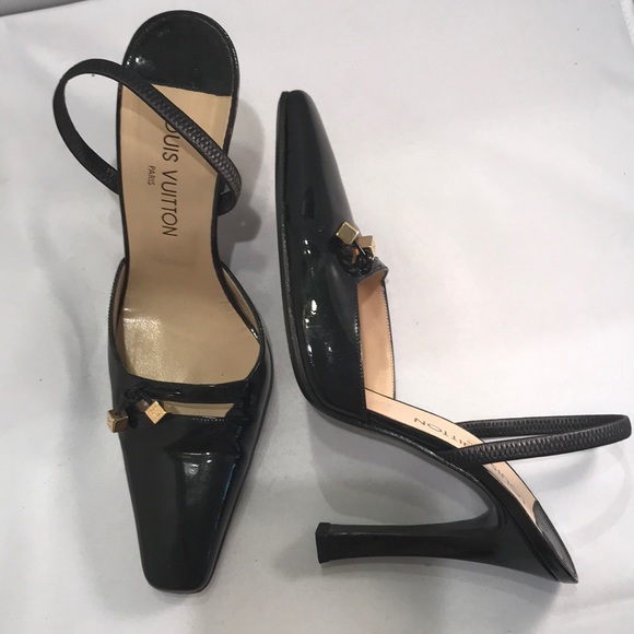louis vuitton slingback pumps